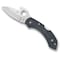 Spyderco 2024 Spyderco Dragonfly 2 Lightweight Gray Emerson Opener Plain SPY-C28PGYW2 - alternate 3